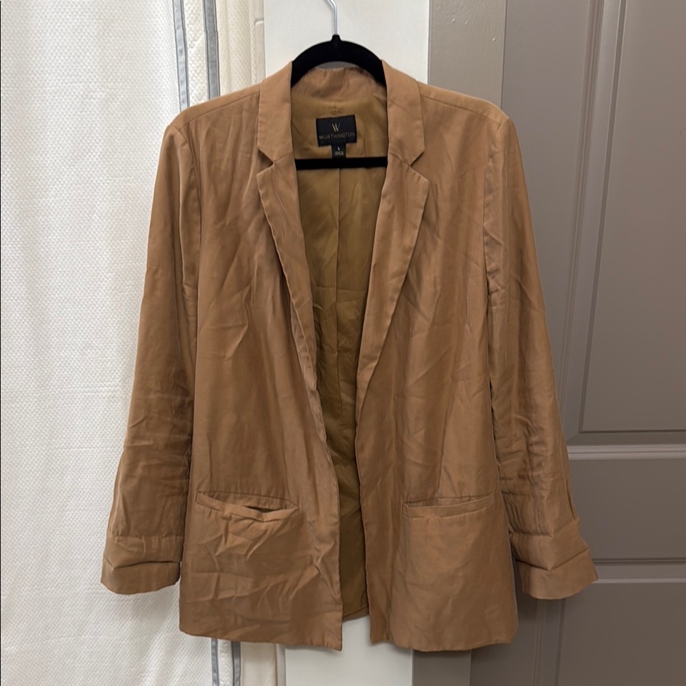 Worthington Tan Blazer